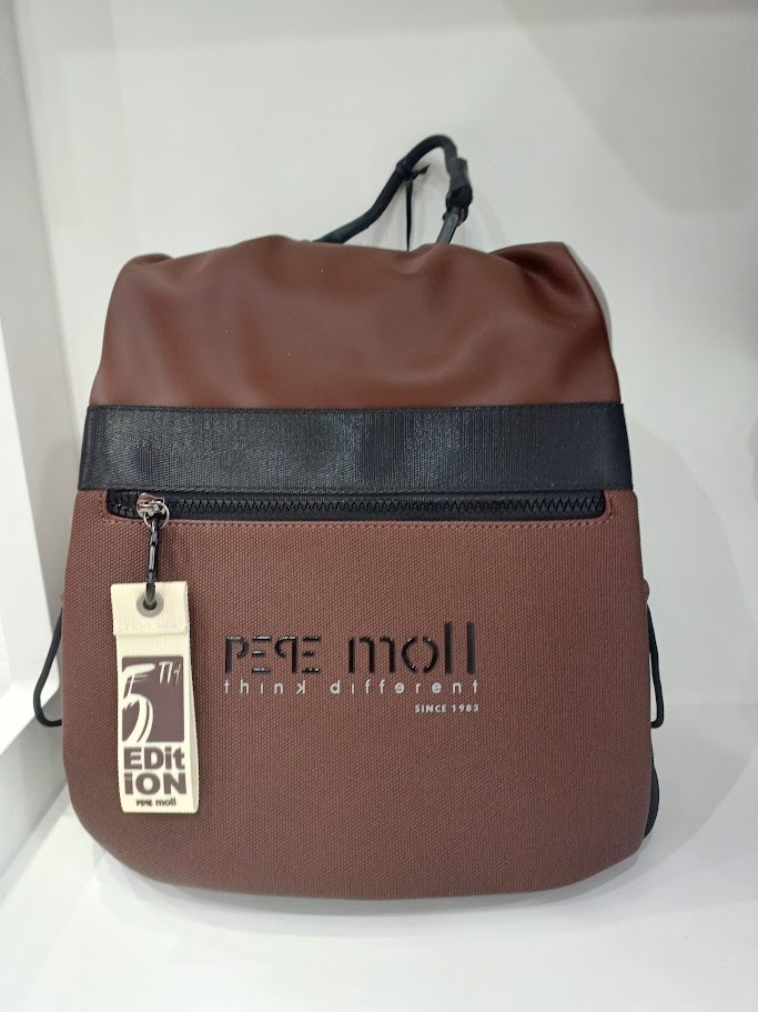 Mochila sarah tri brown Pepe Moll Mochila sarah tri brown Pepe Moll